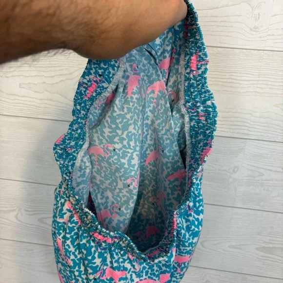 CHUBBIES THE DOMINGO’S ARE FOR FLAMINGOS SWIM SHORTS SWIMMING TRUNKS SMALL - Picture 8 of 11